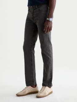 Tellis Pant Sulfur Evening Smoke Sueded Sateen Modern Slim MENS BOTTOMS Photo 6