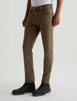 Tellis SUD Sulfur Faded Ashwood Sueded Modern Slim MENS BOTTOMS Photo 6