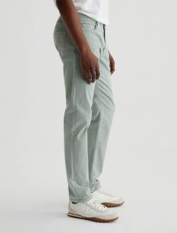 Tellis SUD Sulfur Matcha Latte Sueded Modern Slim MENS BOTTOMS Photo 5