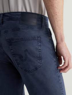 Tellis SUD Sulfur Marine Haze Sueded Modern Slim MENS BOTTOMS Photo 6