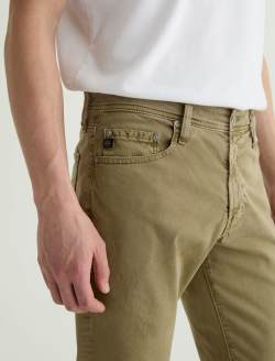Tellis SUD Sulfur Sweet Agave Sueded Modern Slim MENS BOTTOMS Photo 4