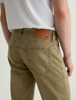 Tellis SUD Sulfur Sweet Agave Sueded Modern Slim MENS BOTTOMS Photo 7