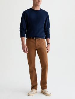 Tellis Pant Sulfur Worn Brass Sueded Sateen Modern Slim MENS BOTTOMS Photo 2
