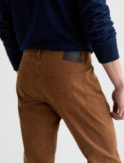 Tellis Pant Sulfur Worn Brass Sueded Sateen Modern Slim MENS BOTTOMS Photo 7