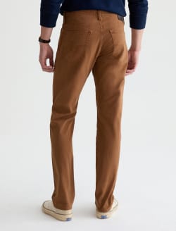 Tellis Pant Sulfur Worn Brass Sueded Sateen Modern Slim MENS BOTTOMS Photo 8