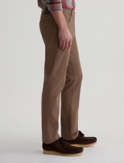 Tellis SUD Pant Soft Mushroom Sueded Sateen Modern Slim MENS BOTTOMS Photo 5