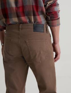 Tellis SUD Pant Soft Mushroom Sueded Sateen Modern Slim MENS BOTTOMS Photo 7