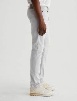 Tellis SUD Silver Fog Sueded Modern Slim MENS BOTTOMS Photo 5