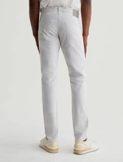 Tellis SUD Silver Fog Sueded Modern Slim MENS BOTTOMS Photo 8