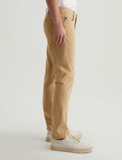 Tellis SUD Tawny Beige Sueded Modern Slim MENS BOTTOMS Photo 5