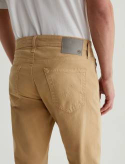 Tellis SUD Tawny Beige Sueded Modern Slim MENS BOTTOMS Photo 7