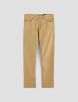 Tellis SUD Tawny Beige Sueded Modern Slim MENS BOTTOMS Photo 1