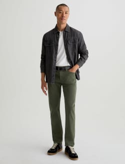 Tellis SUD Urban Green Modern Slim MENS BOTTOMS Photo 2