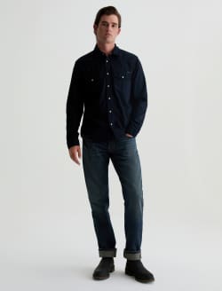 Tellis Selvage 5 Years Getaway AG-ed™ Modern Slim Denim MENS BOTTOMS Photo 1