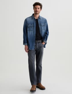 Everett Vapor Wash Vapor Wash Monteel Slim Straight MENS BOTTOMS Photo 2