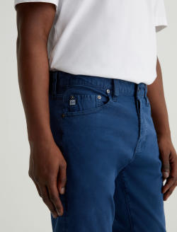 Everett Selvage Sulfur Pier Blue Slim Straight MENS BOTTOMS Photo 4