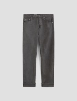 Everett Selvage Sulfur Storm Grey Slim Straight MENS BOTTOMS Photo 1