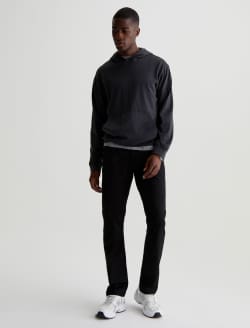 Everett Commuter Performance True Black Airluxe™ Slim Straight MENS BOTTOMS Photo 1