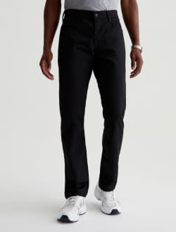 Everett Commuter Performance True Black Airluxe™ Slim Straight MENS BOTTOMS Photo 2