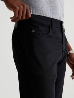 Everett Commuter Performance True Black Airluxe™ Slim Straight MENS BOTTOMS Photo 3