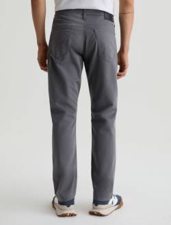 Everett Commuter Performance Folkestone Grey Airluxe™ Slim Straight MENS BOTTOMS Photo 8