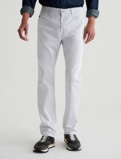 Everett Commuter Performance Almost White Airluxe™ Slim Straight MENS BOTTOMS Photo 3