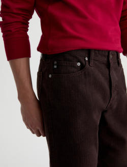 Everett Pant Wood Brown Slim Straight MENS BOTTOMS Photo 4