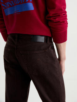 Everett Pant Wood Brown Slim Straight MENS BOTTOMS Photo 7