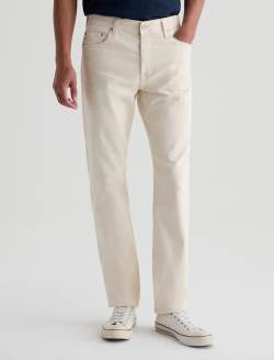 Everett Jean 1 Year Ivory Cream Slim Straight MENS BOTTOMS Photo 3