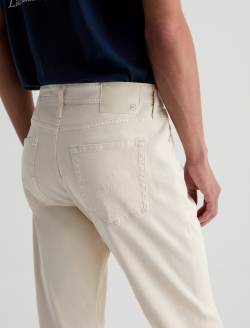 Everett Jean 1 Year Ivory Cream Slim Straight MENS BOTTOMS Photo 7