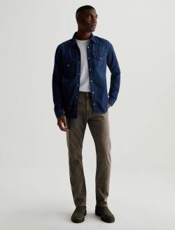 Everett 7 Years Sulfur Dried Cedar Slim Straight AG Cloud Soft Denim™ MENS BOTTOMS Photo 1