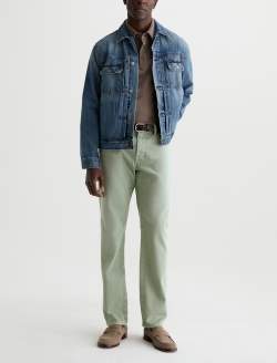Everett Jean 7 Years Sulfur Faded Moss Slim Straight MENS BOTTOMS Photo 2