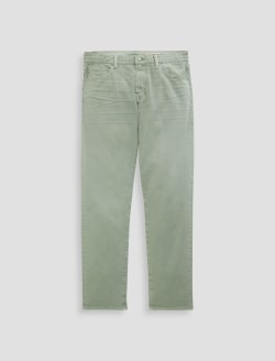 Everett Jean 7 Years Sulfur Faded Moss Slim Straight MENS BOTTOMS Photo 1