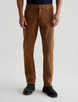 Everett 7 Years Sulfur Roasted Acorn Slim Straight AG Cloud Soft Denim™ MENS BOTTOMS Photo 2