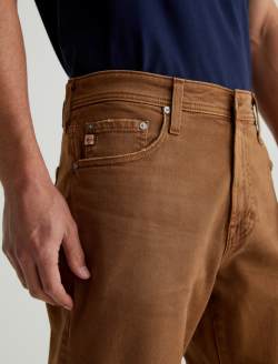 Everett 7 Years Sulfur Roasted Acorn Slim Straight AG Cloud Soft Denim™ MENS BOTTOMS Photo 3