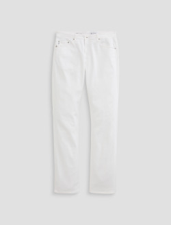 Everett White Slim Straight AG Cloud Soft Denim™ MENS BOTTOMS Photo 1