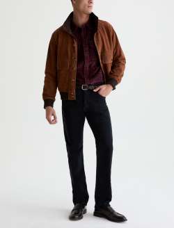 Everett Corduroy Pant Antique Black Slim Straight MENS BOTTOMS Photo 2