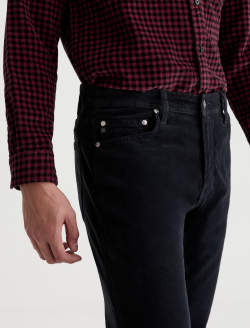 Everett Corduroy Pant Antique Black Slim Straight MENS BOTTOMS Photo 4