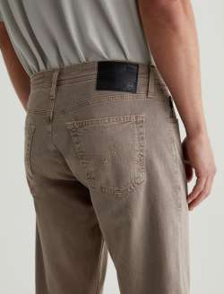 Everett Linen Pant Sulfur Amber Dust Slim Straight MENS BOTTOMS Photo 7