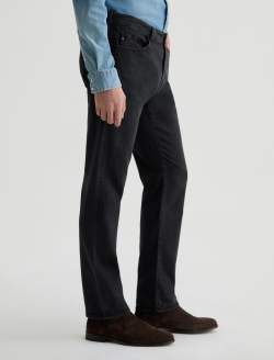Everett Linen Pant Sulfur Antique Black Slim Straight MENS BOTTOMS Photo 5