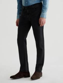 Everett Linen Pant Sulfur Antique Black Slim Straight MENS BOTTOMS Photo 6