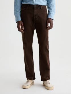 Everett Linen Pant Sulfur Oak Barrel Slim Straight MENS BOTTOMS Photo 3