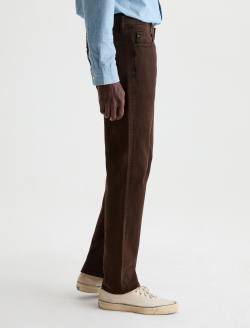 Everett Linen Pant Sulfur Oak Barrel Slim Straight MENS BOTTOMS Photo 5