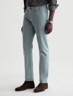 Everett Linen Pant Sulfur Smoky Sapphire Slim Straight MENS BOTTOMS Photo 6