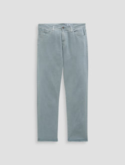 Everett Linen Pant Sulfur Smoky Sapphire Slim Straight MENS BOTTOMS Photo 1
