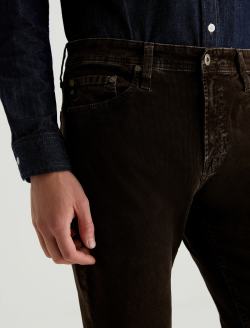 Everett Corduroy Sulfur Deep Woodland Corduroy Slim Straight MENS BOTTOMS Photo 3