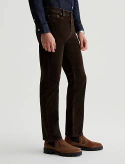 Everett Corduroy Sulfur Deep Woodland Corduroy Slim Straight MENS BOTTOMS Photo 4
