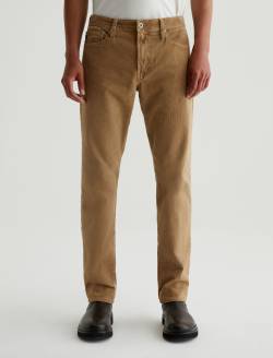 Everett Corduroy Sulfur Light Truffle Corduroy Slim Straight MENS BOTTOMS Photo 2
