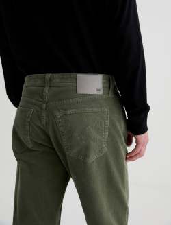 Everett Corduroy Urban Green Slim Straight MENS BOTTOMS Photo 7