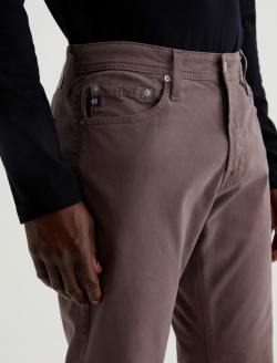 Everett SUD Berry Brown Sueded Slim Straight MENS BOTTOMS Photo 4